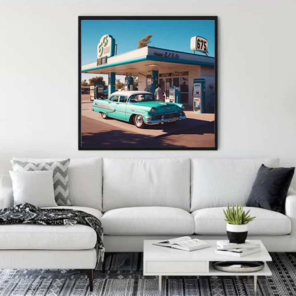 The golden era of the automobile — Diamond Painting Kit, product view 3