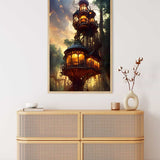 Forest Tower — Diamond Painting Kit, product view 3
