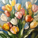 Tulip Poetry — Diamond Painting Kit design