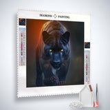 Dangerous Panther — Diamond Painting Kit, product view 2
