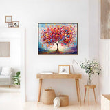 An Abstract Tree of Joyful Colors — Diamond Painting Kit, product view 2