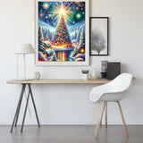 Big Christmas Tree — Diamond Painting Kit, product view 2