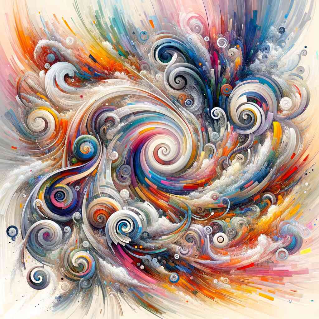 Encounters in winter splendor — Diamond Painting Kit design