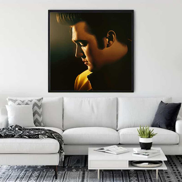Elvis, the king of rock'n'roll — Diamond Painting Kit, product view 3