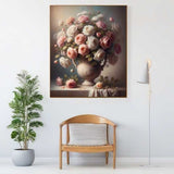 Harmonious bouquet of roses — Diamond Painting Kit, product view 2