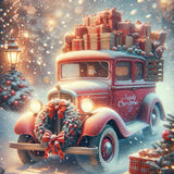 Christmas car presents — Diamond Painting Kit design