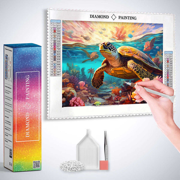 Melody of the Sea — Diamond Painting Kit, product view 2