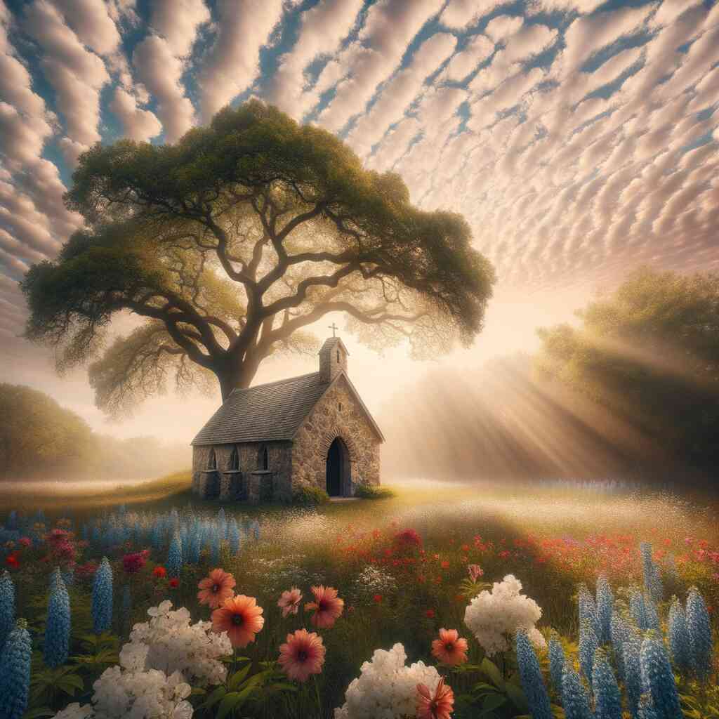 Lights of Stillness — Diamond Painting Kit design