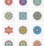 Mandala Magic, Set of 12 — Mini Diamond Painting Set design