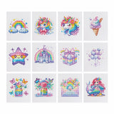 Enchanted Fantasy World, Set of 12 — Mini Diamond Painting Set design