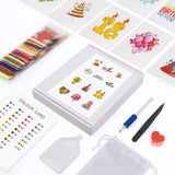 Birthday Joy, Set of 12 — Mini Diamond Painting Set, product view 2