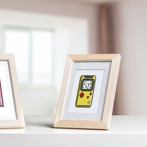 Retro Art, Set of 12 — Mini Diamond Painting Set, product view 7