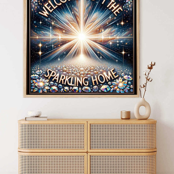 Welcome to Our Home — Diamond Painting Kit, product view 2