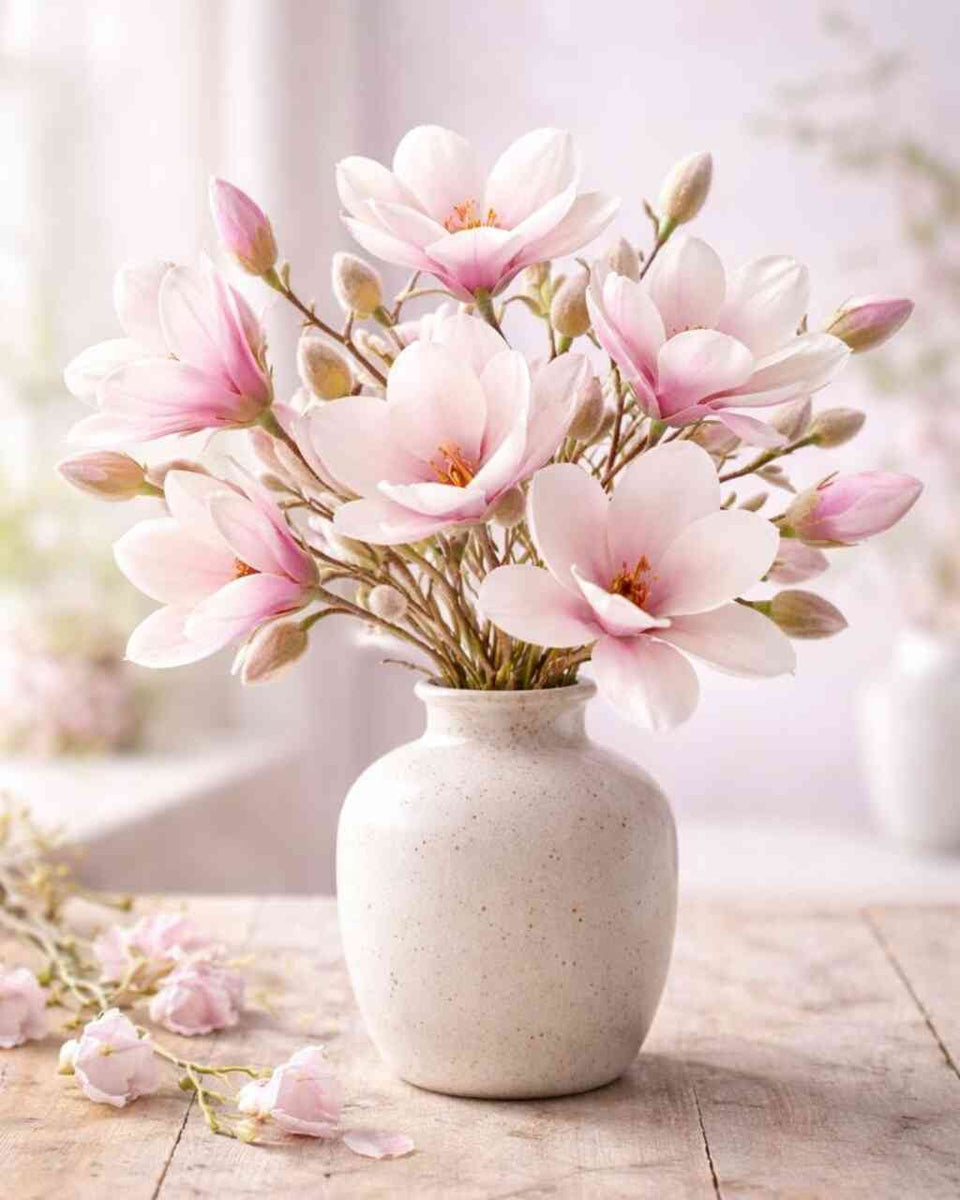 Spring Magnolia Magic — Diamond Painting Kit design