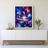 Space atmosphere — Diamond Painting Kit, product view 2