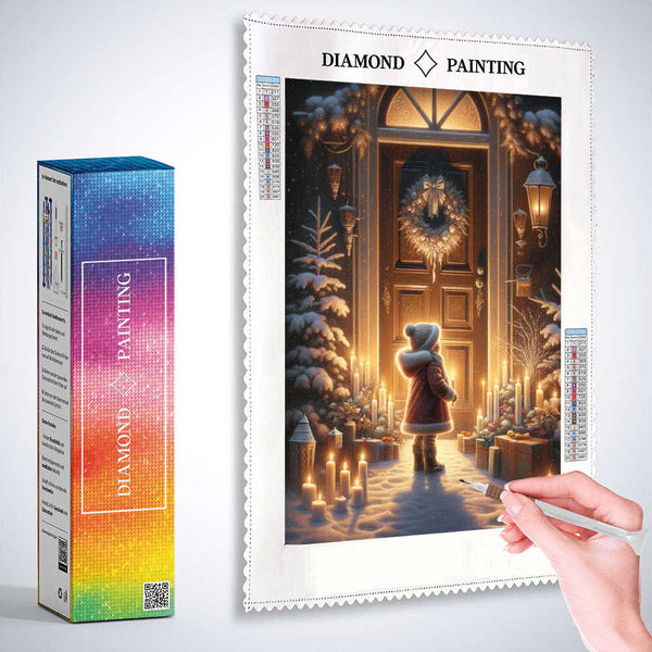 Little Child Christmas — Diamond Painting Kit, product view 3