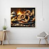 Pretzel Time — Diamond Painting Kit, product view 2