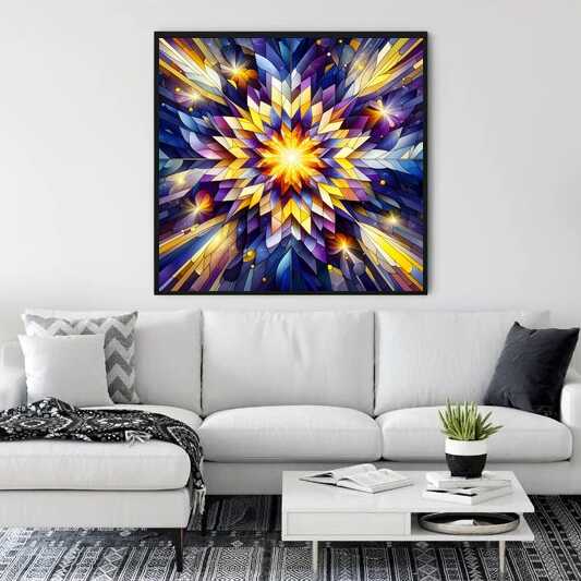 Flower Mosaic — Diamond Painting Kit, product view 2