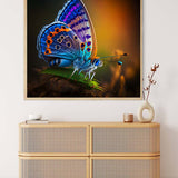 Butterfly Purple — AB Diamond Painting Kit, product view 3
