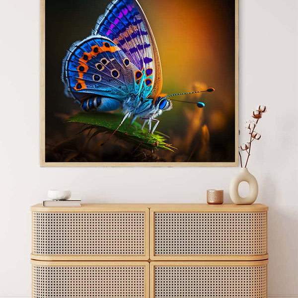 Butterfly Purple — AB Diamond Painting Kit, product view 3