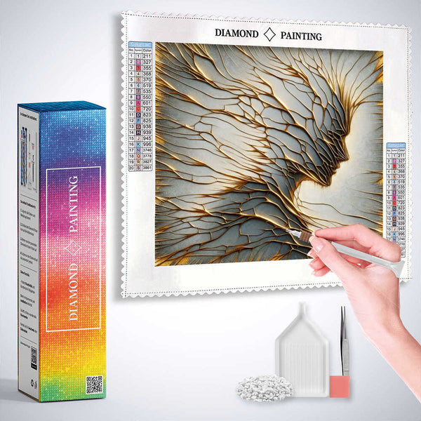 Whispered elegance — Diamond Painting Kit, product view 3