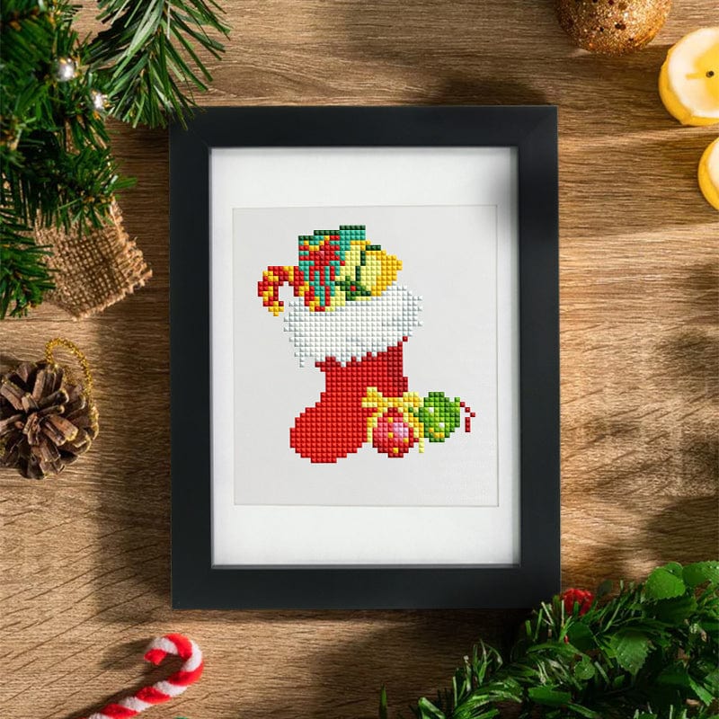 Merry Christmas Collection, Set of 12 — Mini Diamond Painting Set, product view 8