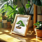 Green Leaf Collection, Set of 12 — Mini Diamond Painting Set, product view 11