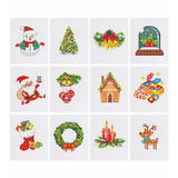Merry Christmas Collection, Set of 12 — Mini Diamond Painting Set design