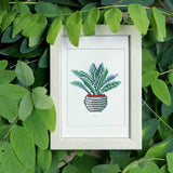 Green Leaf Collection, Set of 12 — Mini Diamond Painting Set, product view 8