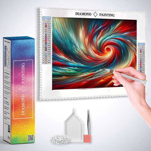 Threads of Color — Diamond Painting Kit, product view 3