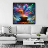 A Taste of Cosmic Coffee — Diamond Painting Kit, product view 2