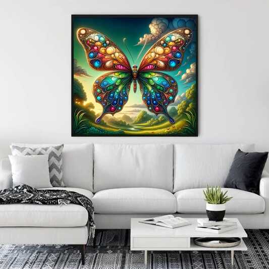 Color dance of life — Diamond Painting Kit, product view 2