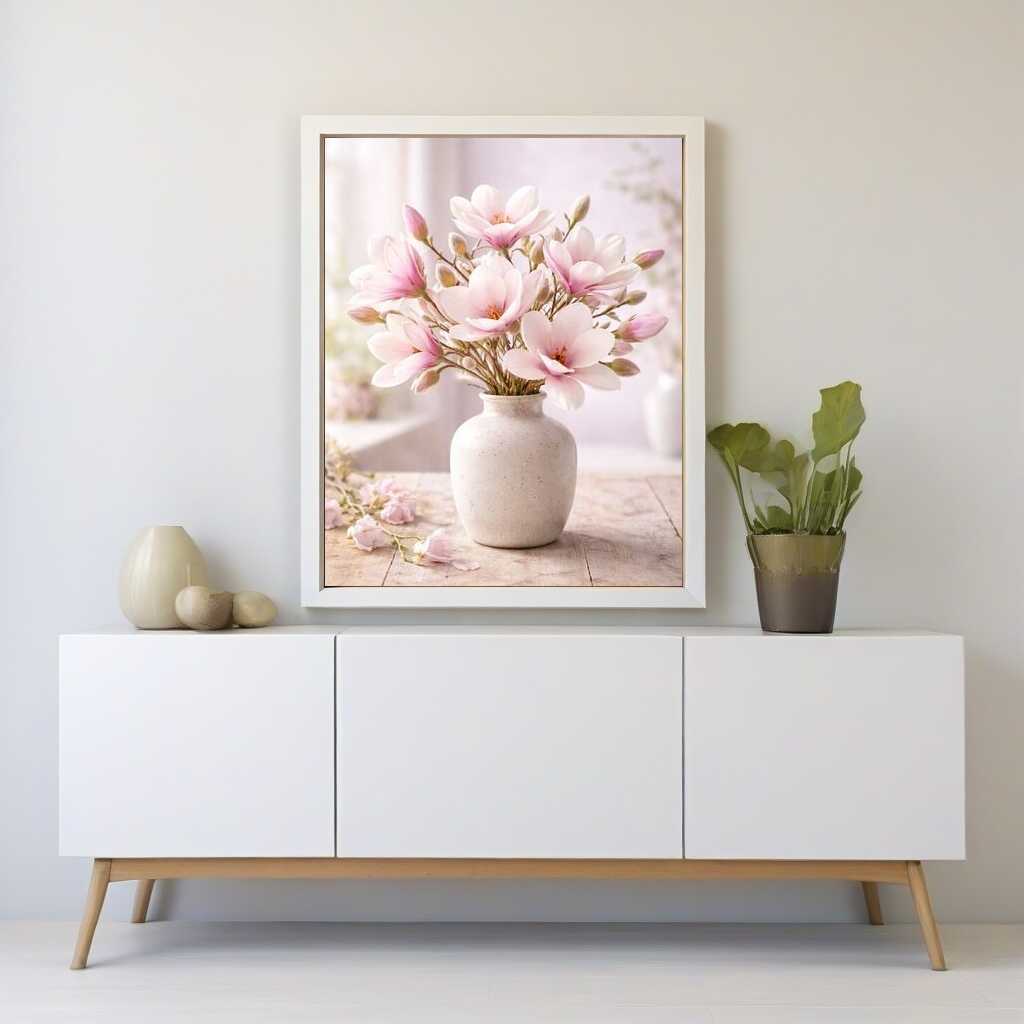 Spring Magnolia Magic — Diamond Painting Kit, product view 2