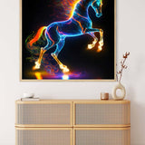Luminous horse — AB Diamond Painting Kit, product view 3
