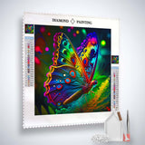 Radiant Butterfly — AB Diamond Painting Kit, product view 2