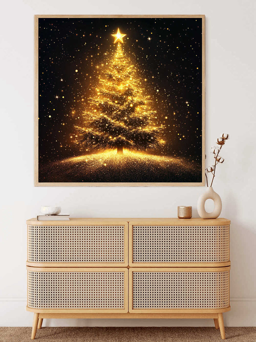 Starry Night Magic — Diamond Painting Kit, product view 2