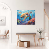 An Ocean Dream in Flight — Diamond Painting Kit, product view 2
