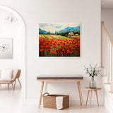 A Flourish of Poppies — Diamond Painting Kit, product view 2