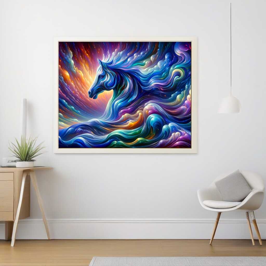 Water Horse — Diamond Painting Kit, product view 2