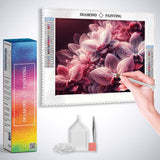 Orchid Close-Up — Diamond Painting Kit, product view 3