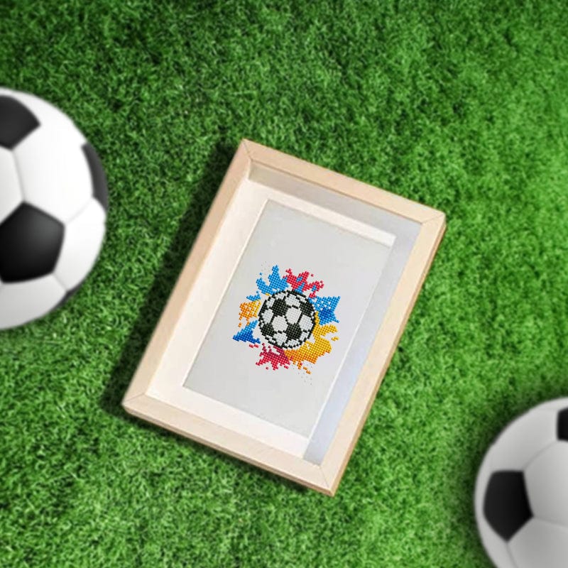 Soccer Fans Collection, Set of 12 — Mini Diamond Painting Set, product view 8