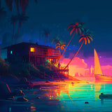 Beach Party — AB Diamond Painting Kit design