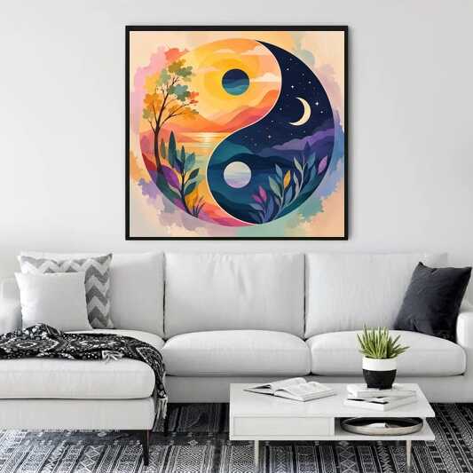Harmony of Opposites — Diamond Painting Kit, product view 2