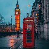 London, telephone box — Diamond Painting Kit design