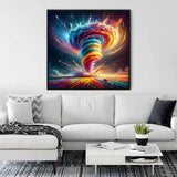 Color storm of emotions — Diamond Painting Kit, product view 2