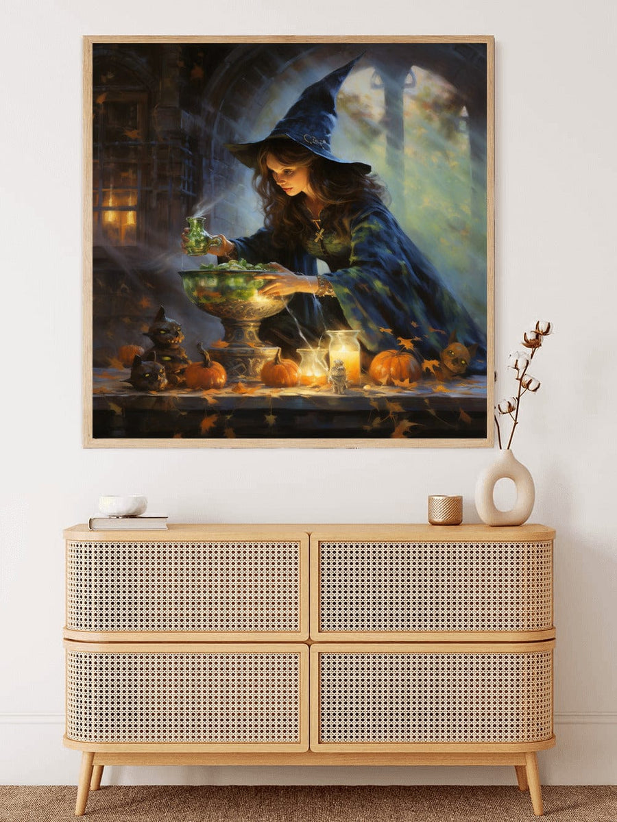 Halloween magic brews — Diamond Painting Kit, product view 3