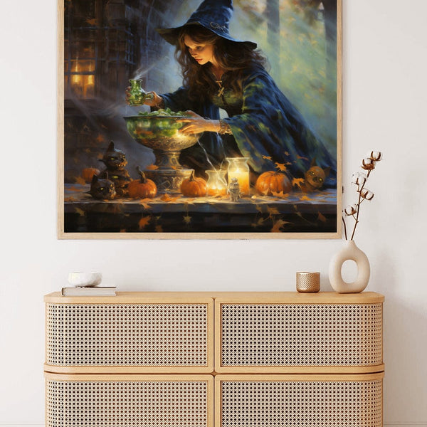 Halloween magic brews — Diamond Painting Kit, product view 3