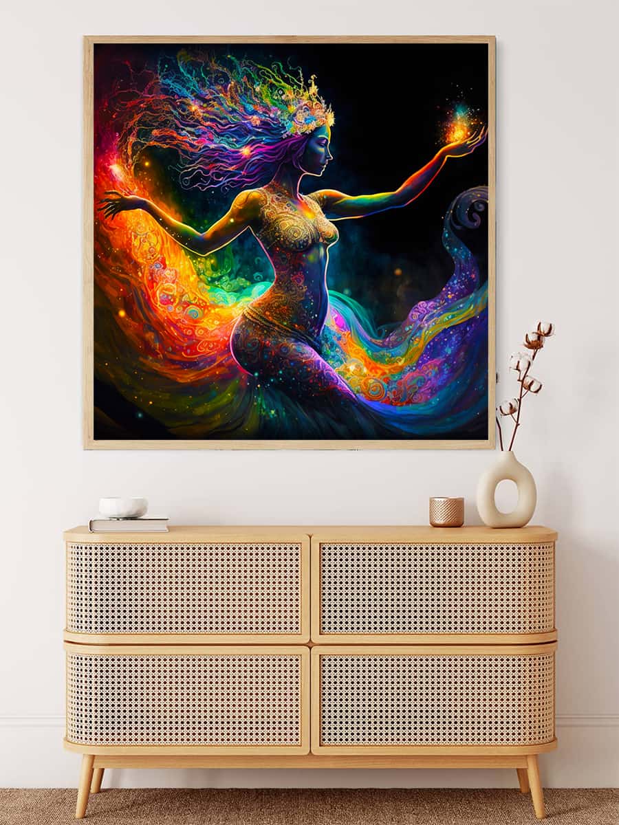 Universe Woman — Diamond Painting Kit, product view 3