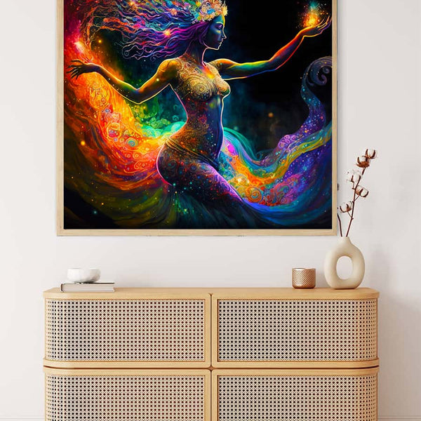 Universe Woman — Diamond Painting Kit, product view 3