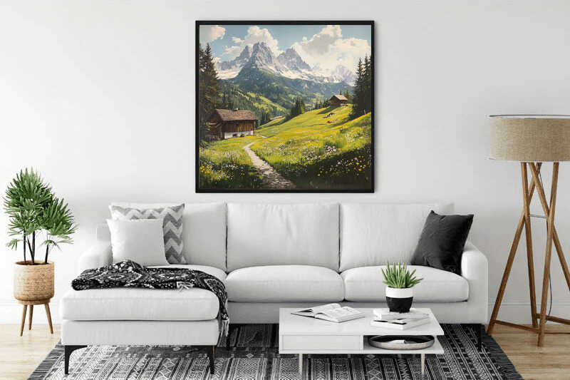 The Path to Stillness — Diamond Painting Kit, product view 2